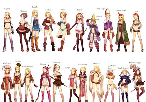 final fantasy tactics jobs Gaming Pics, Final Fantasy Tactics, Black Mage, Pixel Art Characters, Final Fantasy Art, Pirate Life, Female Character Design, Dark Knight, Fantasy Character Design