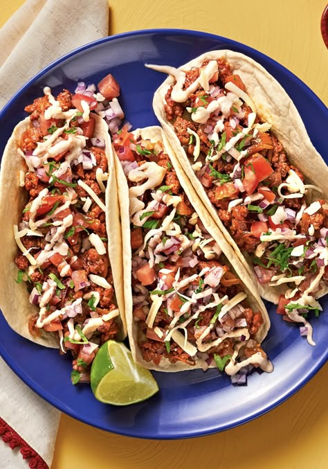 Hello Fresh Ground Beef Recipes, Hello Fresh Beef Recipes, Hello Fresh Taco Recipes, Hellofresh Meals, Healthy Hello Fresh Recipes, Hello Fresh Shrimp Tacos, Hello Fresh Meals, Hello Fresh Tacos, Hello Fresh Sloppy Joes Recipe