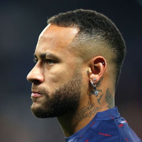 Neymar Jr Straight Hair, Neymar Short Hair, Neymar Side Profile, Neymar Buzzcut, Neymar Jr Haircut, Neymar Hair, Neymar Haircut, Neymar Hairstyle, Barber Shop Pictures