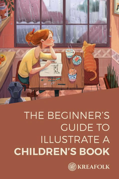 Childs Book Illustration, How To Write A Picture Book, Illustrate Childrens Book, How To Make A Childrens Book, How To Start Illustrating, Illustrating Childrens Books, Learn To Illustrate, Picture Book Characters, Children’s Illustration Art