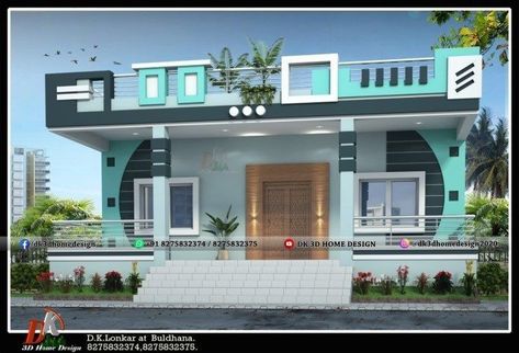 Parapet Design, Entrance Decor Ideas, Modern Front Porch, Single Floor House Design, Arch Designs, Front Wall Design, House Outer Design, Small House Elevation, Small House Front Design