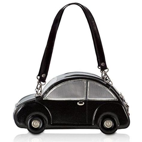 Beetle Bag, Unusual Handbags, Purse Trends, Novelty Purses, Funny Bags, Unique Handbags, Red Or Black, Leather Tote Purse, Unique Purses