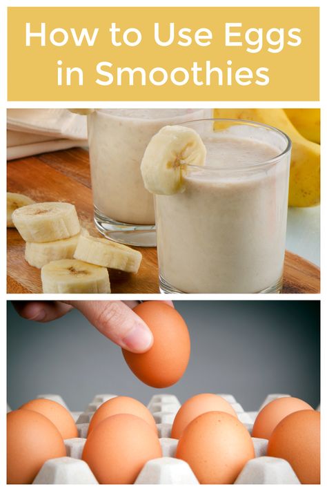 how to safely use eggs, including raw eggs in smoothie recipes. Egg nutrition and recipe ideas. #AllNutribulletRecipes #Blender #smoothies #Nutribullet #eggs Smoothie With Egg, Egg White Smoothie, Egg White Smoothie Recipes, Egg Smoothie Recipes, Raw Egg Smoothie, Homemade Protein Shakes, Greek Yogurt Eggs, Nutri Bullet, Healthy Egg Recipes