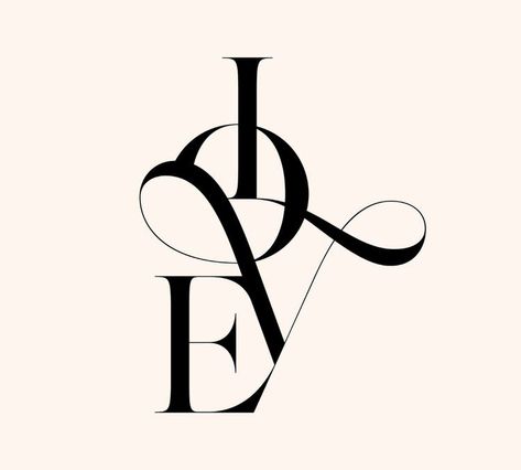 3 Letter Logo Design, Ligatures Typography, Calligraphy Logo Design, Typography Sketch, Love Calligraphy, Typographie Logo, Typography Logo Inspiration, Inspiration Typographie, Love Typography