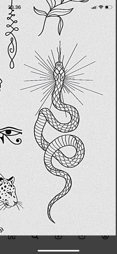 Chinese Zodiac Tattoo, Snake Zodiac, Bff Tattoos, Zodiac Tattoo, Snake Tattoo, Tat Ideas, Chinese Zodiac, Drawing Practice, Cute Tattoos