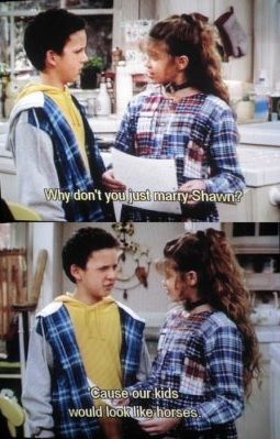 Boy Meets World Boy Meets World Shawn, Cory And Shawn, 90s Television, Boy Meets World Quotes, Cory And Topanga, 90s Films, Classic Bmw, Boy Meets Girl, I Love Cinema