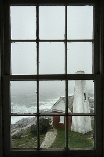 pemaquid point lighthouse | by striatic Tired Tired Sea, Ocean Academia, Nautical Aesthetic, Lighthouse Keeper, Huh Yunjin, Cottage By The Sea, English House, Window View, Through The Window