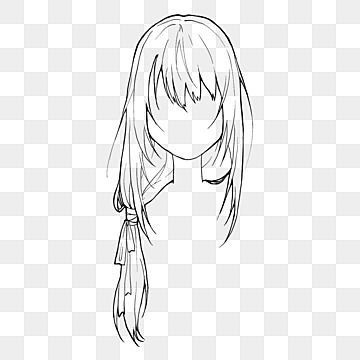 Anime Hair Styles, Hairstyle Png, Japan Hairstyle, Art Hairstyles, Anime Hairstyle, Hairstyle Art, Hair Base, Pelo Anime, Drawing Hair Tutorial