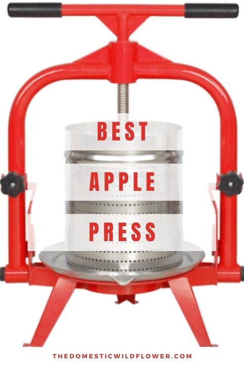 An apple press is an investment that will yield healthy, homemade apple and other fruit juice for decades if selected with care. The best apple press is one that is easy to use, one you can share with friends, easy to clean, and affordable. Read on for the best apple press! Apple Press Diy How To Make, Diy Apple Press, Canning Applesauce, Apple Cider Press, Diy Apple Cider, Canned Applesauce, Slow Cooker Applesauce, Apple Press, Crockpot Applesauce