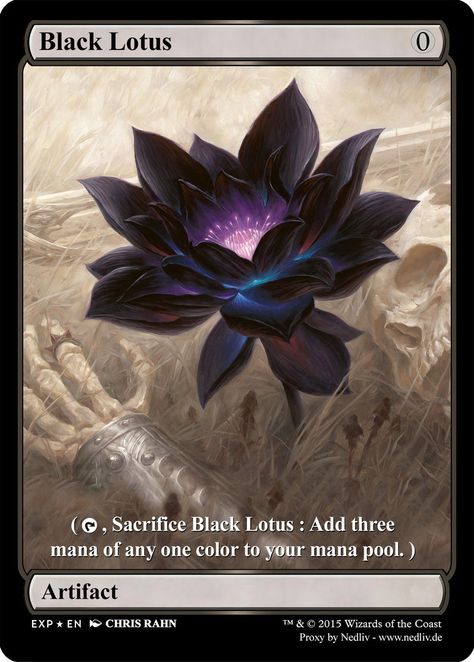 MTG - Altered Fullart Proxy - Black Lotus by Nedliv Black Lotus Tattoo, Mtg Altered Art, Black Lotus, Mtg Art, Magic The Gathering Cards, Magic Cards, Game Info, Alternative Art, Lotus Tattoo