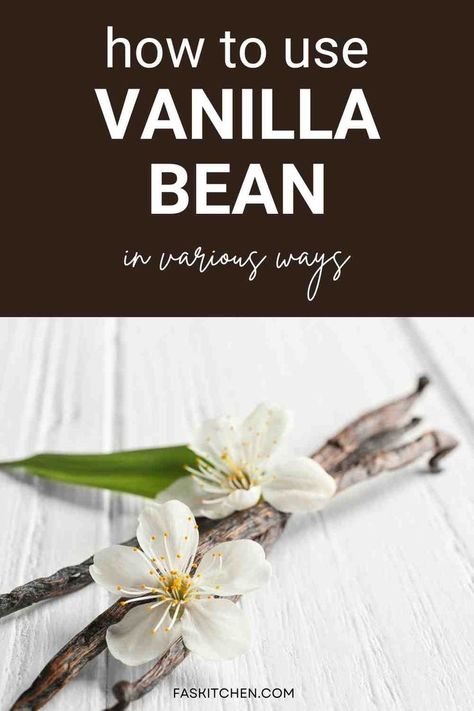 A Pinterest pin featuring a variety of vanilla beans and informative text. Learn about the nutritional benefits, versatile uses, and expert tips for buying and storing vanilla beans. Perfect for enhancing your culinary skills and embracing healthy living. #VanillaBean #CookingTips #HealthyLiving How To Use Vanilla Bean, Vanilla Beans, Bean Pods, Vanilla Orchid, Herb Seeds, Reduce Food Waste, Vanilla Flavoring, Kitchen Hacks, Mini Garden