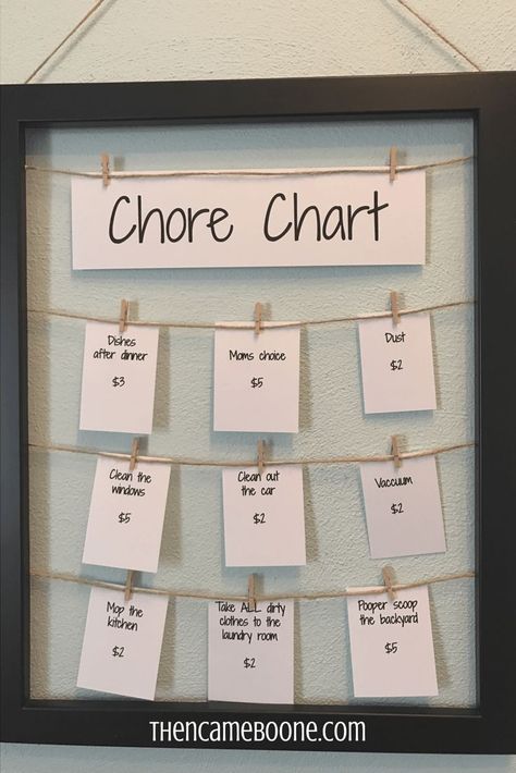 Kids Chore Board, Allowance Chore Chart, Parenting Styles Chart, Chores Chart, Chore Board, Kids Chores, Saving Money Chart, Money Chart, Money Printables