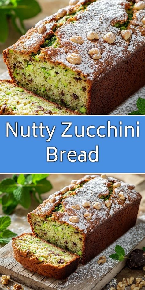 Dive into the deliciousness of my Nutty Zucchini Bread! This moist and flavorful loaf is packed with fresh zucchini and crunchy nuts, making it a perfect treat for any time of day. Whether you're enjoying it for breakfast or as a snack, this recipe guarantees a delightful experience. Trust me, your taste buds will thank you! Zucchini Breadsticks, Moist Zucchini Bread, Spinach Artichoke Dip Recipe, Fresh Zucchini, Summer Zucchini, Zucchini Bread Recipe, Artichoke Dip Recipe, Yummy Fall Recipes, Sweet Potato Recipes Casserole