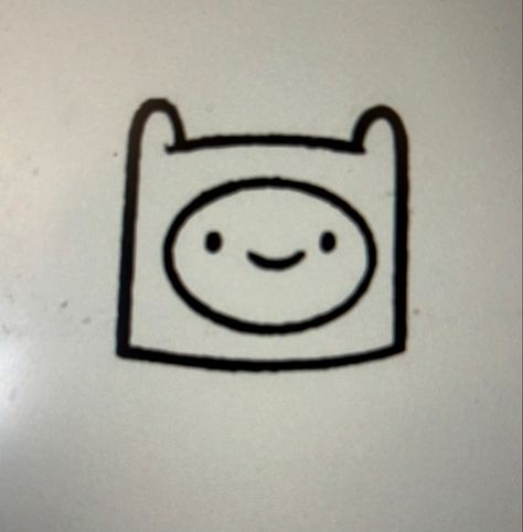 Bmo Tattoo, Human Tattoo, Finn The Human, Human Head, Head Tattoos, Minimal Tattoo, Stick It Out, Small Tattoos, Human