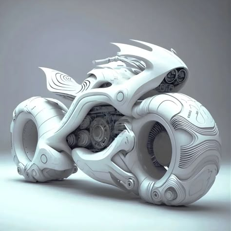 Visit my website for more updates.. Scifi Motorcycle, Motorcycle Futuristic, Neo Gotham, Drawing Bike, Futuristic Bike, White Futuristic, Hover Bike, Maya Modeling, Hajime Sorayama