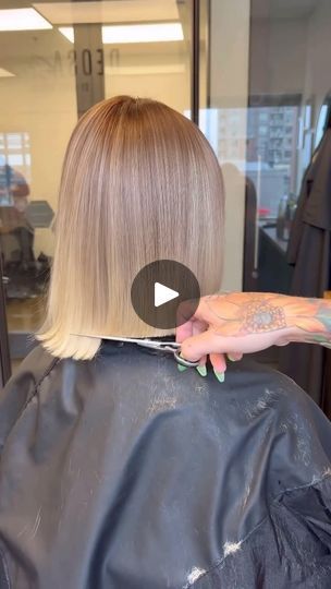 110K views · 8.2K reactions | Goodbye platinum hair! We’ll see ya later!! 👋🏼 Sound on to listen to how I prefer to reverse balayage! Formula: Reverse balayage: 8-0 15g / 7-0 15g / 7-1 15g / 9-55 15g / 9-57 5g / 9-00 5g / 8-19 5g Let me know if I should make a video explaining how I formulated this colour! 🤔 Shadow root: 10g 5-1 / 10g 7-1 Toner: 50g 9,5-1 / 15g 9,5-4 / 15g 9,5-5 All colour in @schwarzkopfcan vibrance! #schwarzkopfcan #morevibrance #yychair #reversebalayage #framar #modernsalon #hairpainters #americansalon | Abbey Brookee | abbeybrookee · Original audio Reverse Balayage, All Colour, Straight Hair Cuts, Shadow Root, Platinum Hair, See Ya, Make A Video, Modern Salon, Straight Hair