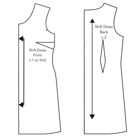 Diy Shift Dress, Shift Dress Pattern Free, Dress Drafting, Pattern Hacking, Dress Hack, Sheath Dresses Pattern, Shift Pattern, Shift Dress Pattern, Dresses By Pattern