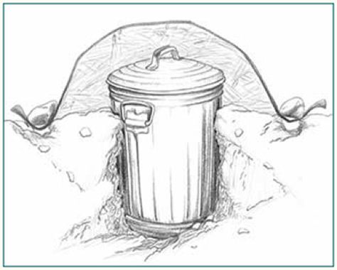 Building A Root Cellar With A Trashcan...http://homestead-and-survival.com/building-a-root-cellar-with-a-trashcan/ Building A Root Cellar, Mini Farms, Root Cellar Storage, Root Cellars, Canned Food Storage, Root Cellar, Cellar Design, Storage Place, Survival Gardening