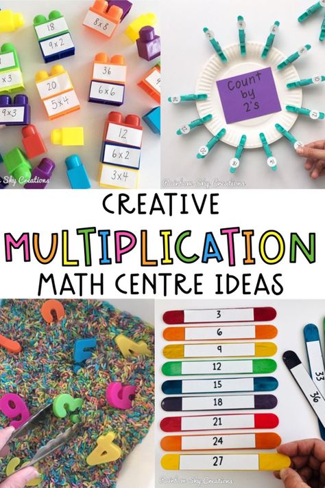 Multiplication Tables Activities, 8 Times Table, Times Tables Activities, Teach Times Tables, 10 Times Table, Multiplication Math Centers, Learning Multiplication Facts, Times Tables Games, Multiplication Fluency