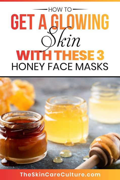 3 Homemade Honey Face Masks For Glowing Skin #Makeup #Skincare #BeautyTips #BeautyHacks Face Masks For Glowing Skin, Masks For Glowing Skin, Face Mask For Glowing Skin, Enchiladas Rojas, Mask For Glowing Skin, Homemade Face Mask, Honey Face Mask, Turmeric Face Mask, Blackhead Mask