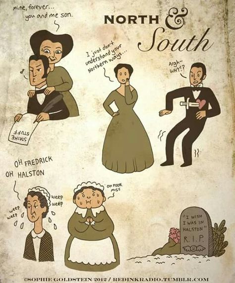 north and south. richard armitage. North And South Fanart, North And South Elizabeth Gaskell, North And South Bbc, North And South Book, Marker Ideas, Classic Literature Books, Elizabeth Gaskell, John Thornton, Victorian Books