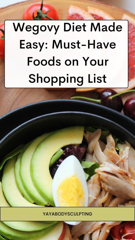 Simplify your Wegovy diet with our must-have shopping list. From lean proteins to whole grains, find out what foods are best for weight loss success. Pin this for your next grocery haul! Thrive Diet Plan 21 Days, Presurgery Diet, Wegovy Dinner Ideas, Foods To Eat While On Wegovy, Wegovy Meal Ideas, Foods To Eat On Wegovy, Wegovy Diet Meal Plan, What To Eat On Wegovy, Galveston Diet Food List