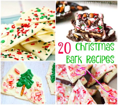 Here are 20 easy and delicious Christmas bark recipes for making this holiday season and gifting to others too! These are simple enough to make with the kids and are so lovely to give away wrapped in cellophane and tied up with ribbon! They’re so easy to make that there’s still time to make some...Read More » Candy Bark Recipes, Christmas Bark Recipes, Holiday Candy Recipes, Bark Recipes, Christmas Candy Easy, Easy Christmas Candy Recipes, Christmas Bark, Christmas Candy Homemade, Christmas Sweet Treats