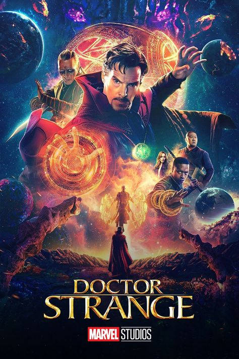 Doctor Strange Poster, Mcu Posters, Doctor Stranger Movie, Marvel Room, Marvel Movie Posters, Avengers Poster, Doctor Strange Marvel, Marvel Wall, Marvel Superhero Posters