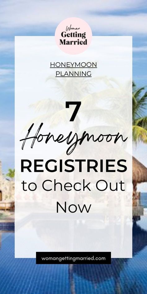 Wedding Registry Honeymoon Fund, Honeymoon Fund Wording, Faerie Wedding, Honeymoon Packing List, Honeymoon Packing, Honeymoon On A Budget, Honeymoon Tips, Honeymoon Registry, Registry Ideas