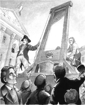 Execution by guillotine French Revolution Guillotine Execution, Fallout 4 Settlement Ideas, Revolution Art, Dance Dance Revolution, Tv Tropes, Anti Government, French Revolution, Freedom Fighters, Popular Culture