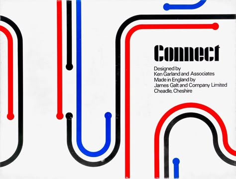 Connecting Graphic Design, Brand Pattern Design Visual Identity, Ken Garland, Gaming Design, Subway Map, Lines Design, Connected Design, 타이포그래피 포스터 디자인, Design Graphique