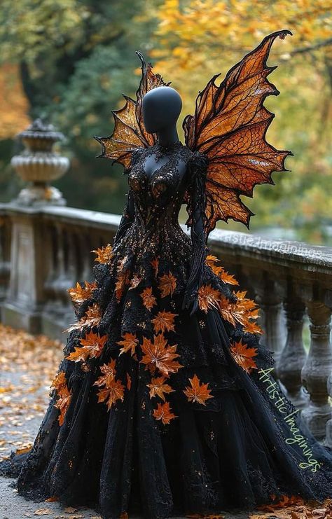 Winter Cosplay Ideas, High Fae Costume, Cosplay Outfit Ideas, Witches Dress, Fairytale Costumes, Halloween Gown, Phoenix Dress, Masquerade Ball Gowns, Masquerade Ball Gown