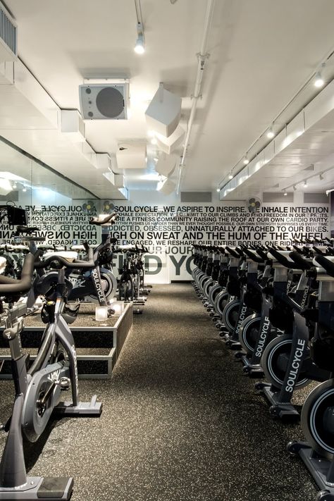 SoulCycle Is Launching an At-Home Experience, So Solo Cardio Sessions Will Never Be the Same Spin Studio Aesthetic, Soulcycle Aesthetic, Spin Aesthetic, Indoor Cycling Aesthetic, Spin Class Aesthetic, Cycling Room, September Reset, Alo Gym, Empathy Map