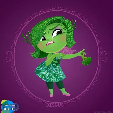 Disgust Pixar Movies Characters, New Pixar Movies, Disneyland World, Movie Inside Out, Inside Out Characters, Big Friends, Mindy Kaling, Disney Concept Art, Pixar Movies