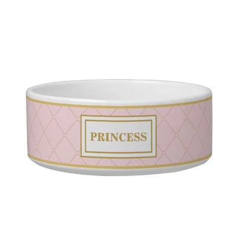 Super cute pet bowl for cat and dogs! Note: Affiliate Link Ceramics Bowls, Ceramics Bowls Designs, Cat Bowl, Cat Coffee Mug, Royal Princess, Chic Pink, Cat Bowls, Cat Supplies, Animal Birthday