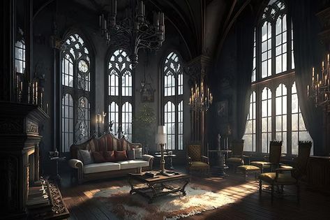 Lestrange Manor, Dark Fantasy Castle Interior, Dark Castle Aesthetic Interior, Vampire Castle Interior, Dark Castle Aesthetic Interior Bedroom, Dark Devil, High Fantasy Books, Vampire Castle Aesthetic Interior, Gothic Fireplace