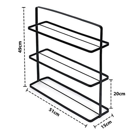 Buy Livzing 3 Tier Shoe Rack - Light Weight Portable Chappal Stand for Home/Office -Metal Shoe Stand - Open Shoe Rack/Sandal Stand/Storage Rack - Powder Coated Shoe Storage Organizer – Black at Best price Now - 2023 Check more at https://shopnow.americawebmart.com/buy-livzing-3-tier-shoe-rack-light-weight-portable-chappal-stand-for-home-office-metal-shoe-stand-open-shoe-rack-sandal-stand-storage-rack-powder-coated-shoe-storage-organizer-black-a/ Metal Shoes Stand, Chappal Stand Ideas, Chappal Stand, Open Shoe Rack, Shoe Rack Dimensions, Coat And Shoe Storage, 3 Tier Shoe Rack, Shoe Stand, Hanger Stand