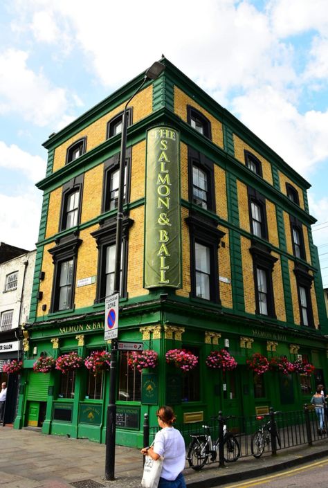 Bethnal Green Bethnal Green London, Salmon Ball, London Pubs, Bethnal Green, Old Buildings, East London, Branding, London, Italy