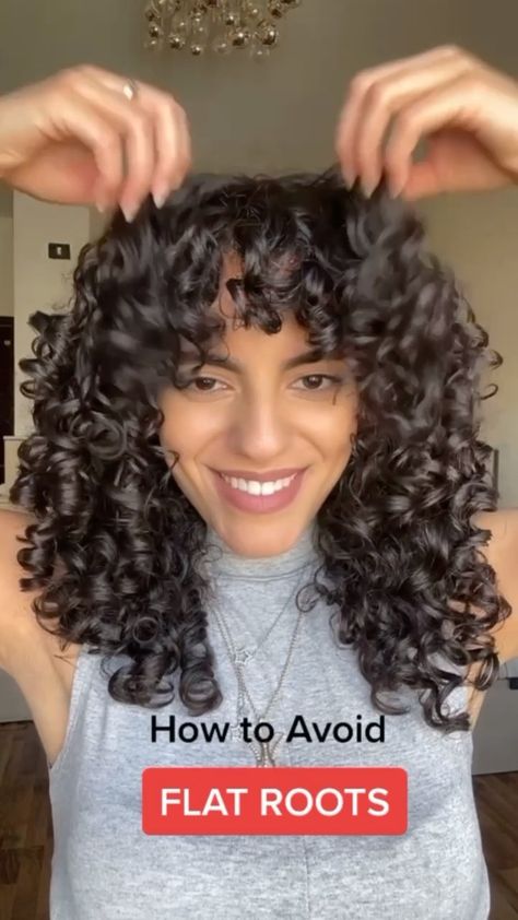 hibastouhi on Instagram: Short version on how to avoid flat roots! Click on the link in my bio for a longer & detailed version☺️ Flat Roots Curly Hair, Curls For The Girls, Natural Hair Tutorials, Curly Hair Routine, Natural Hair Journey, Hair Life, Curly Hair Tips, Curly Girl, Natural Curls