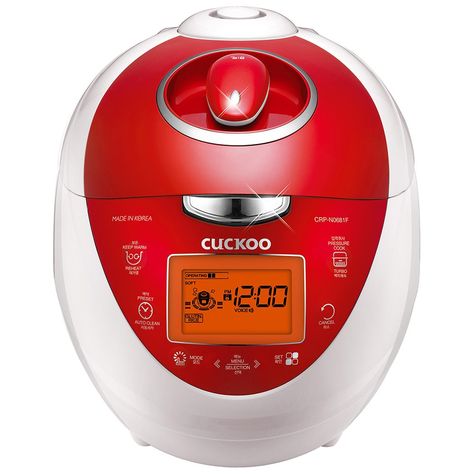 Cuckoo Multifunctional and Programmable Electric Pressure Rice Cooker 6 Cup Diamond Coated Pot and Intelligent Cooking Algorithm #ricecookerappliances *** Continue to the product at the image link. (This is an affiliate link) Cuckoo Rice Cooker, Rice Cooker Steamer, Rice Cooker Recipes, Dry Rice, Rice Cookers, Induction Heating, Electric Pressure Cooker, Rice Grain, Sushi Rice