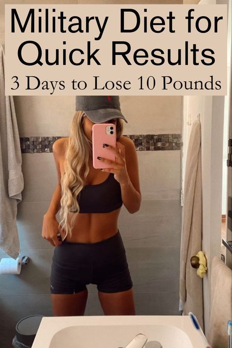 Lose 10 pounds in a week with the 3-Day Military Diet Plan. Follow our detailed guide for rapid weight loss success. Lose Tummy Fat In A Week, How To Lost Weight In 1 Weeks Diet Plans, Weight Lost In A Week Meal, How To Drop Weight Quick Lose Belly, How Long Does It Take To Lose 20 Pounds, Meals To Lose Belly Fat For Women, How To Loss Thigh Fat Fast In A Week, How Lose Lower Belly Fat Fast, Workouts To Lose Stomach Fat Fast