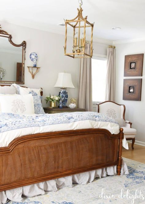 Classic Bedroom, Traditional Bedroom, Southern Home, Women Diy, Master Bedding, Master Bedrooms Decor, Modern Bed, Beautiful Bedrooms, Traditional House