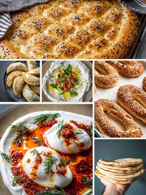 Looking to level up your breakfast and brunch game? I got you! Here are 15 delicious and easy-to-prepare Middle Eastern Breakfast recipes you can make to impress your family and friends! Jewish Breakfast Recipes, Middle Eastern Thanksgiving, Middle East Breakfast Ideas, Middle Eastern Breakfast Ideas, Turkish Breakfast Recipes, Middle Eastern Party Food, Mediterranean Brunch, Middle Easter Appetizers, Middle Eastern Breakfast Recipes