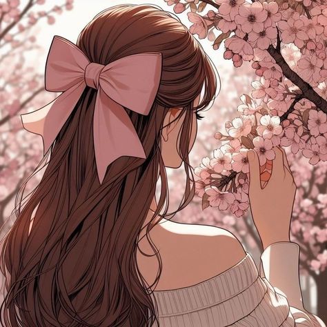 Girly Profile Pictures Cartoon, Profile Pic Anime Aesthetic, Cute Wallpapers For Profile Picture, Wallpaper Aesthetic Girly Pink, Girl Pfp Aesthetic Cartoon, Profile Picture Girly Cute Anime, Cute Profile Pictures Drawings, Aesthetic Anime Pfp Girly Cute, Photo Girly Pink