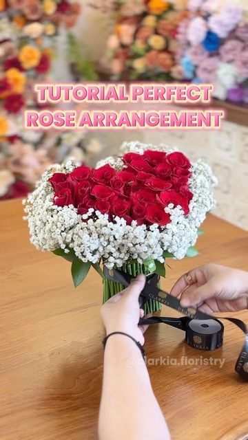 Rose Arrangements Diy, Diy Arrangements, Rose Arrangements, Flower Arrangements, Flowers, Floral