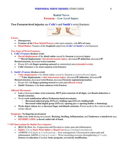 Peripheral Nerve Injuries Study Guide page 6 Nbcot Exam Prep Cota Study Guides, Nbcot Exam Prep Study Guides, Nbcot Exam Prep, Manual Muscle Testing, Nbcot Exam, Occupational Therapy Schools, Physical Therapy Assistant, Occupational Therapy Assistant, Occupational Therapy Kids