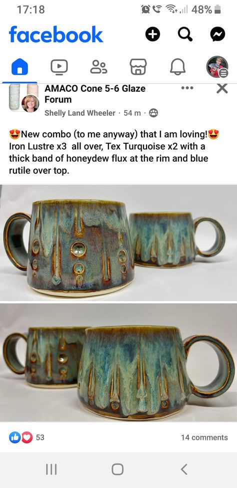 Cenote Glaze Combinations, Spectrum Glazes, Textured Turquoise, Ceramic Glazing, Glazing Ideas, Glaze Combinations, Glaze Combos, Amaco Glazes, Pottery Inspo