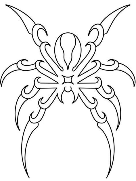 Traditional Tattoo Outline, Beginner Tattoos, Spider Tattoo, Sharpie Tattoos, Tattoo Outline Drawing, Chicano Drawings, Flash Tattoo Designs, Back Of Shoulder Tattoo, Tattoo Stencil Outline