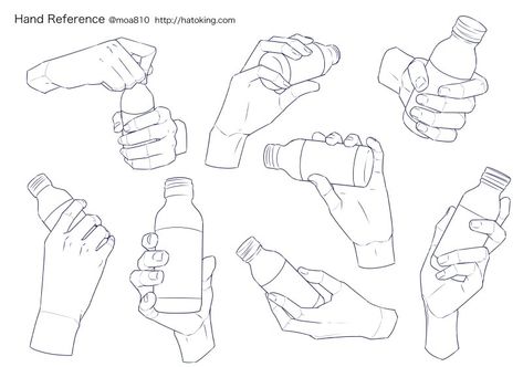 Manga Drawing Tutorials, Hand Drawing Reference, Hand Reference, Hands Holding, Hand Sketch, Anime Drawings Tutorials, Hand Art, Anime Poses Reference, Drawing Base