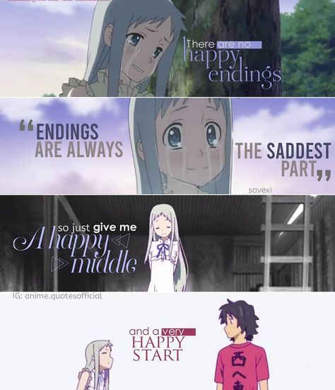 Anohana Quote Anime Quote . . Okay I cried taking the screenshot... @ajisaiu 😭 . . | #savesedits | #animequotes | #mangaquotes | #manga | #animelove |… Anohana Quotes, Anime Quotes In Japanese, Quotes In Japanese, Famous Anime Quotes, Fictional Quotes, Best Anime Quotes, Japanese Script, Happy Anime, Quote Anime